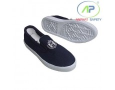 Giày Bata vải Nữ (Không cột dây) size 35